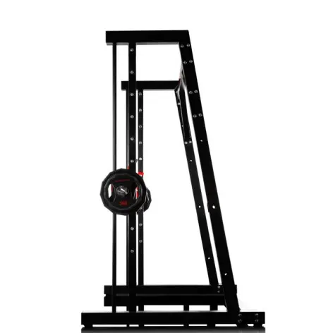Smith machine à barre guidée pour home-gym capacité charge 500 kg - vue 2