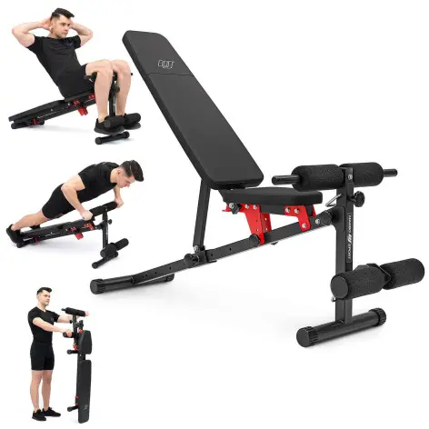 Banc d'entrainement musculation multi postions
