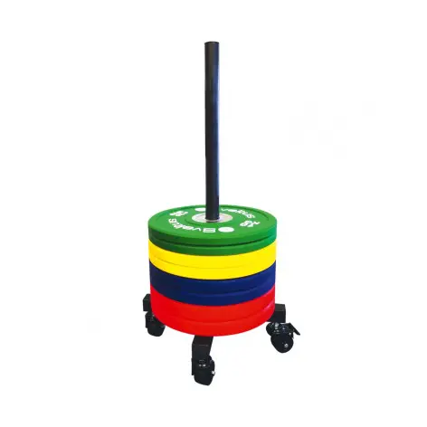 Rack de rangement mobile - vue 3