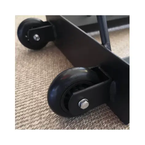 Rack de rangement roulant pour disques de musculation - vue 2