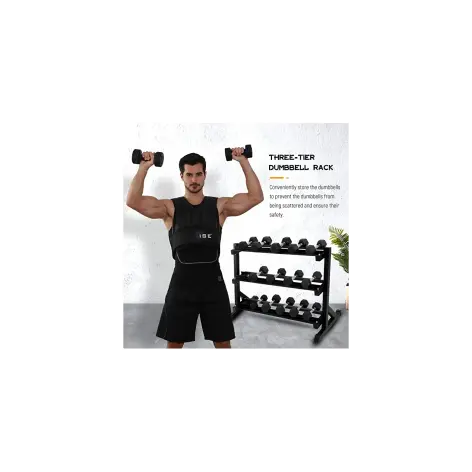 Étagère de rangement ultra résistante pour dumbell