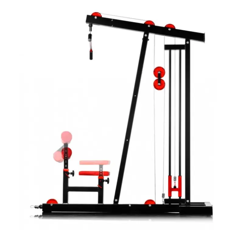 Station homegym à poulie complète basse et haute 300 kg