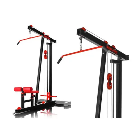 Station homegym à poulie complète basse et haute 300 kg - vue 2