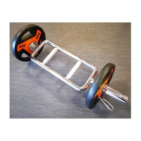 Barre de musculation avec prises multiples pour renforcement musculaire des biceps et triceps