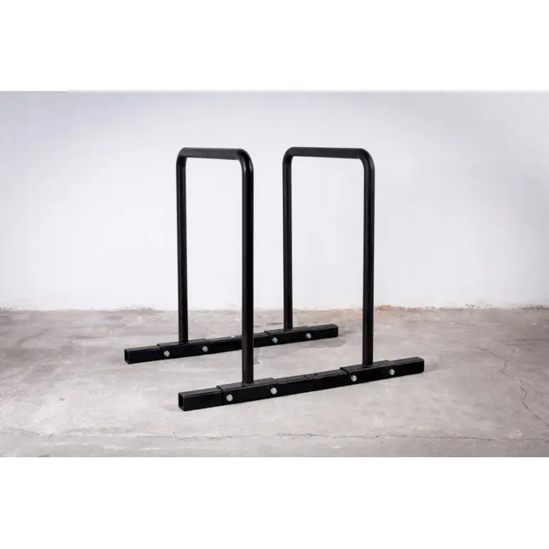 Barre parallèles de musculation en acier de la marque Kingsbox