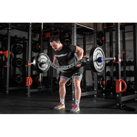 Barre suisse de musculation multi-grip