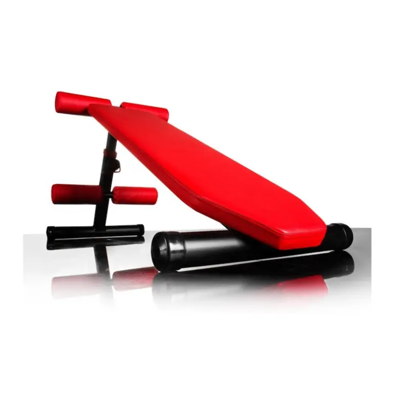Banc à abdominaux angle d'inclinaison réglable sur 5 positions