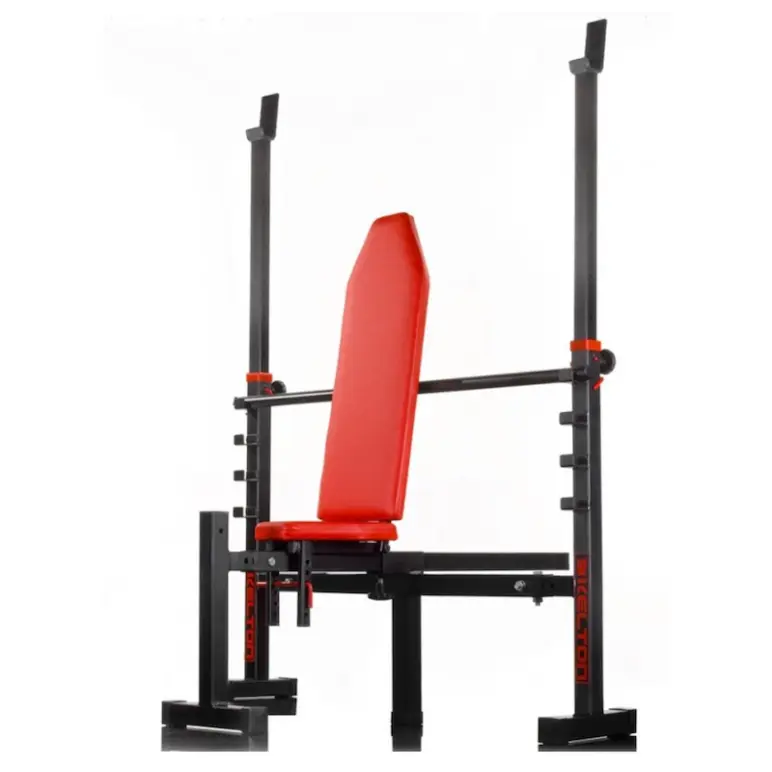 Banc de musculation réglable avec porte-haltères 500 kg