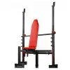 Banc de musculation réglable avec porte-haltères 500 kg