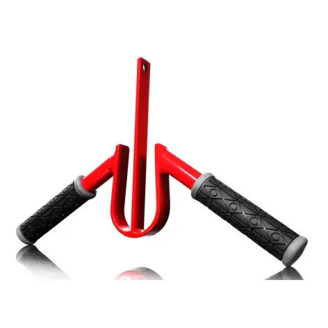 Poignée de tirage en W pour biceps et triceps - vue 2