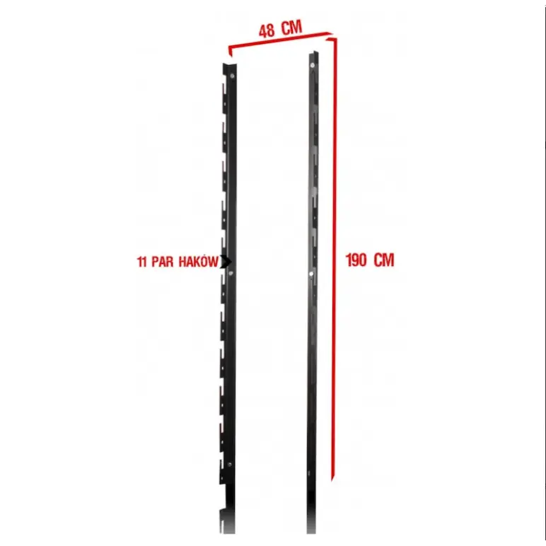 Rails de guidage à fixation murale capacité de charge  300 kg - vue 1