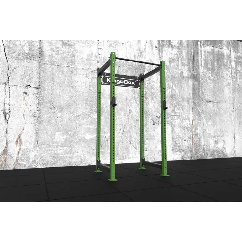 Power Rack Kingsbox avec crochets en J et barre de traction - Série Mighty - vue 4