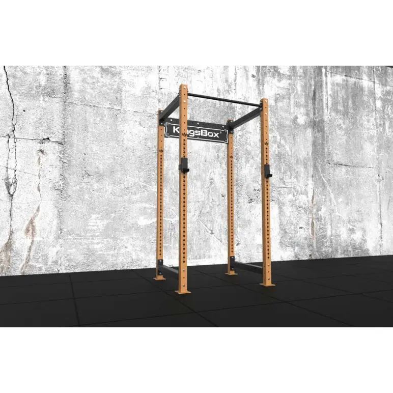 Power Rack Kingsbox avec crochets en J et barre de traction - Série Mighty - vue 8