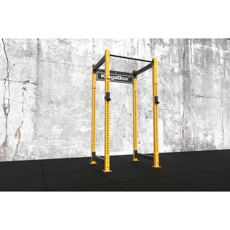 Power Rack Kingsbox avec crochets en J et barre de traction - Série Mighty - vue 7