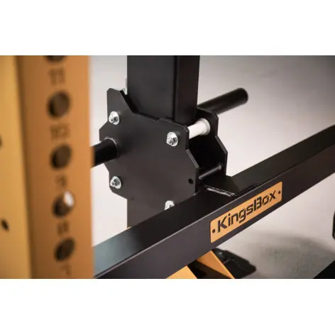 Rack à squat avec système de poulie haute et basse - Marque Kingsbox - vue 8