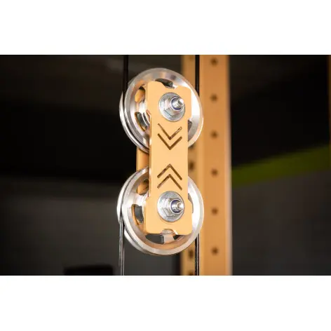 Rack à squat avec système de poulie haute et basse - Marque Kingsbox - vue 4