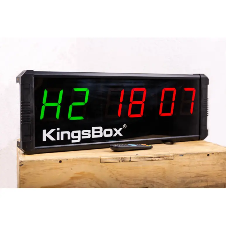 Minuterie profesionnelle kingsbox pour entraînement de cross-fit