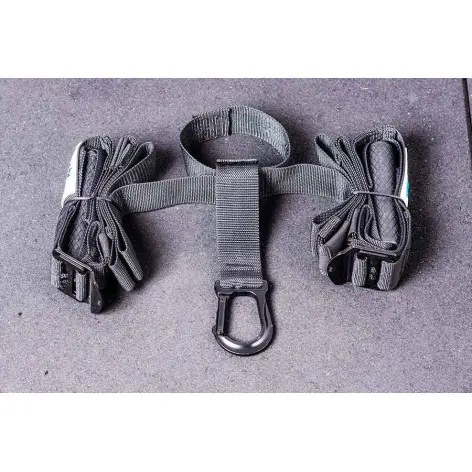 Set sangles de puissance pour training de cross-fit et musculation kingsbox - vue 2