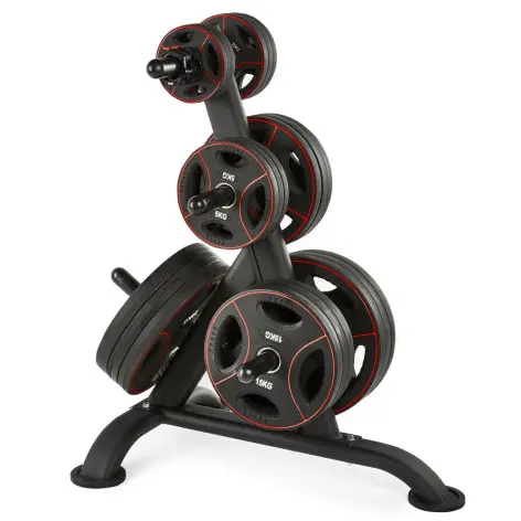 Arbre de rangement pour disques de poids olympiques - vue 5