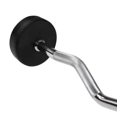 Barre compacte EZ pour entraînement de musculation - vue 2