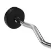 Barre compacte EZ pour entraînement de musculation - vue 2