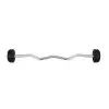 Barre compacte EZ pour entraînement de musculation