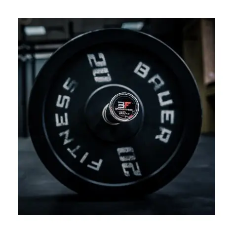 Lot de disques de poids bumper plates 100 kilos - vue 7