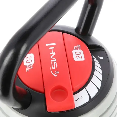 Kettlebell de musculation à charge variable de 2,16 à 9 kg - vue 3