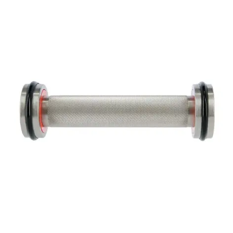Paire d'haltère en acier chromé et silicone de haute qualité - vue 4