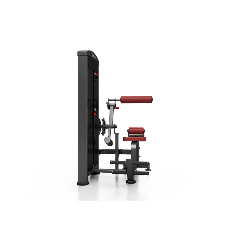 Machine pro 2 en 1 crunch abdominal et back extension - vue 1