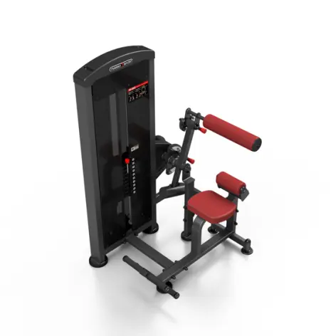 Machine pro 2 en 1 crunch abdominal et back extension - vue 3
