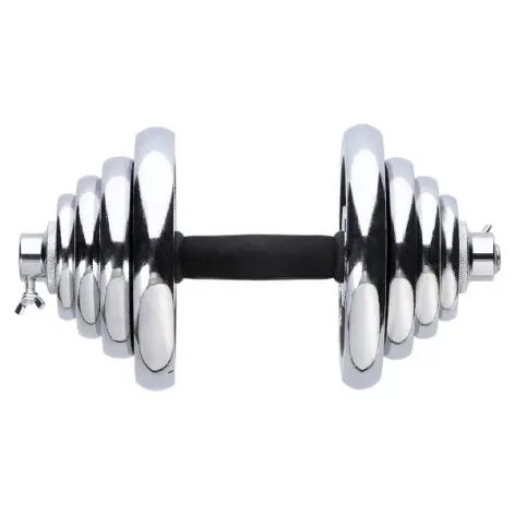 Valise d'entraînement de musculation avec équipement en acier chromé - vue 6