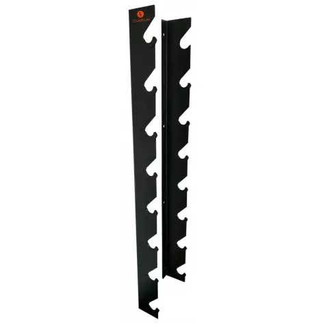 Rack de rangement mural pour barre de musculation