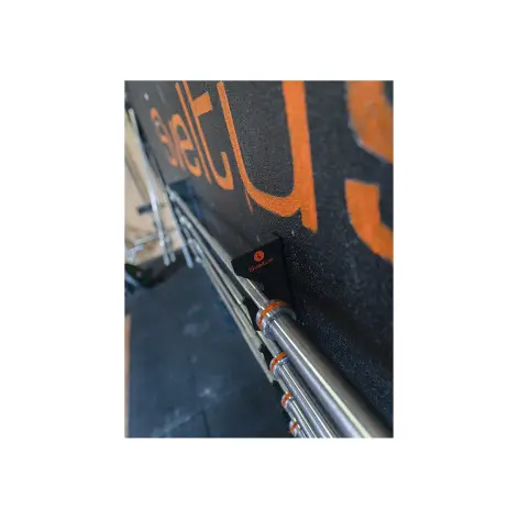 Rack de rangement mural pour barre de musculation - vue 3