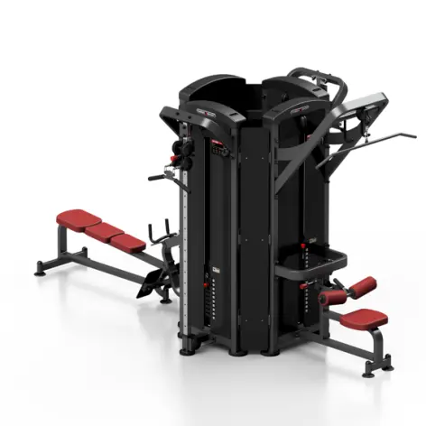 Station professionnelle de musculation multi postes 4 en 1 - vue 2