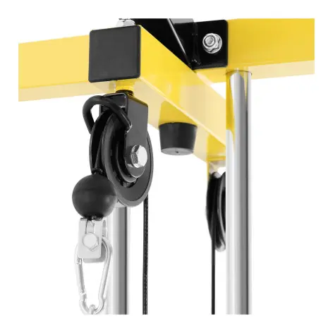 Machine de musculation à poulie vis à vis avec charge intégrée 150 kg - vue 2