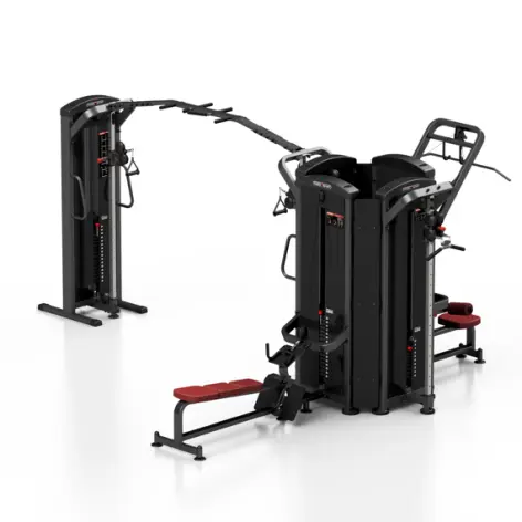 Station professionnelle de musculation multipostes 6 en 1 - vue 3