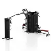 Station professionnelle de musculation multipostes 6 en 1
