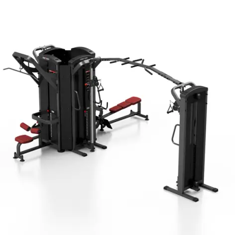 Station professionnelle de musculation multipostes 6 en 1 - vue 4
