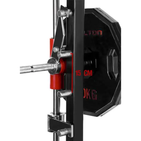Smith machine de musculation professionnelle : Ultra-robuste - vue 4