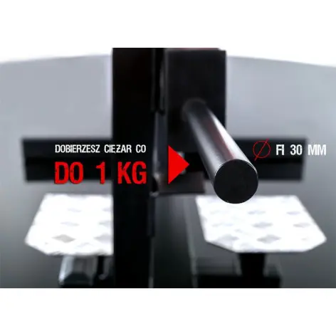 Machine de musculation professionnelle pour l'entraînement des mollets - vue 4