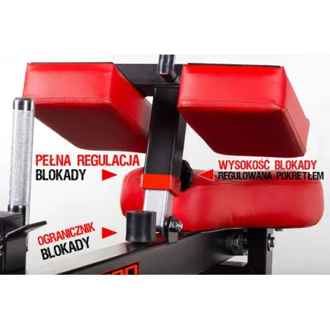 Machine de musculation professionnelle pour l'entraînement des mollets - vue 5