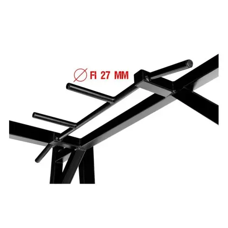 Cage à squat polyvalente et très robuste de musculation - vue 7