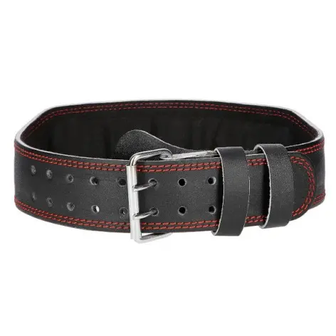 Ceinture d'haltérophilie en cuir de musculation - vue 5