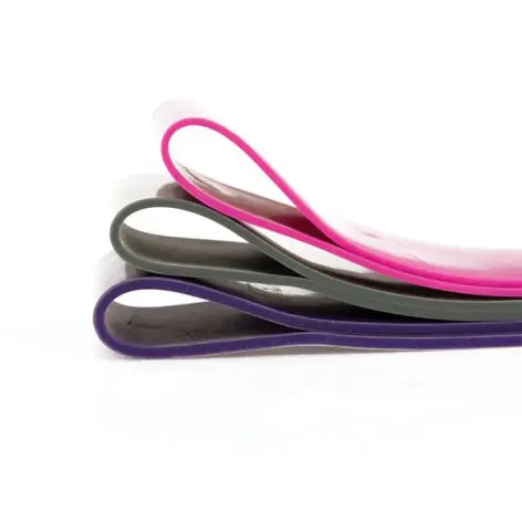 Kit de 3 bande de résistance courtes pour training de fitness et de musculation - vue 3