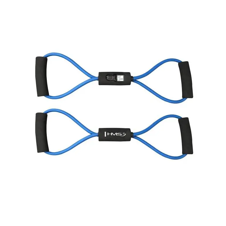 Extenseur de musculation avec écran LCD et poignées en mousse