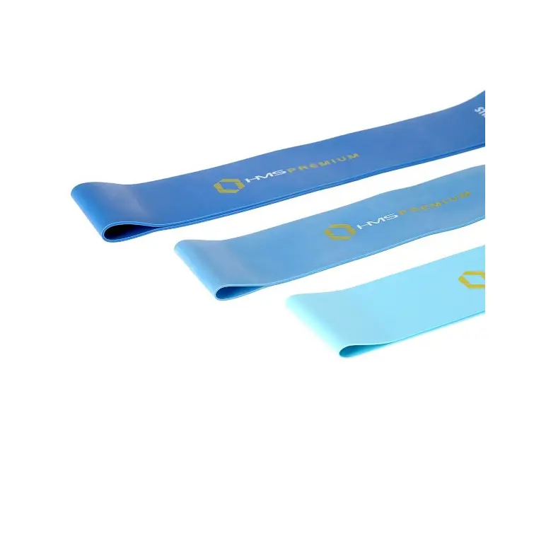 Lot de 3 bandes élastiques courtes de 7 à 22,7 kg de résistance