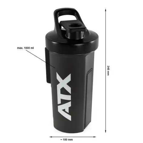 Shaker ATX black 1000 ml avec support aimanté - vue 6