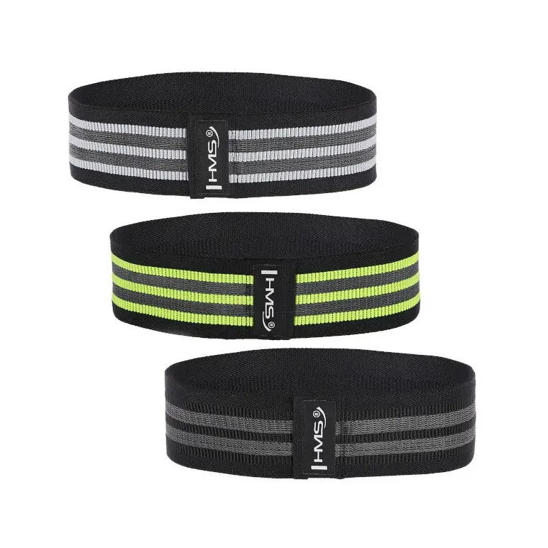 Lot de 3 bandes de force  pour entraînement des muscles inférieurs