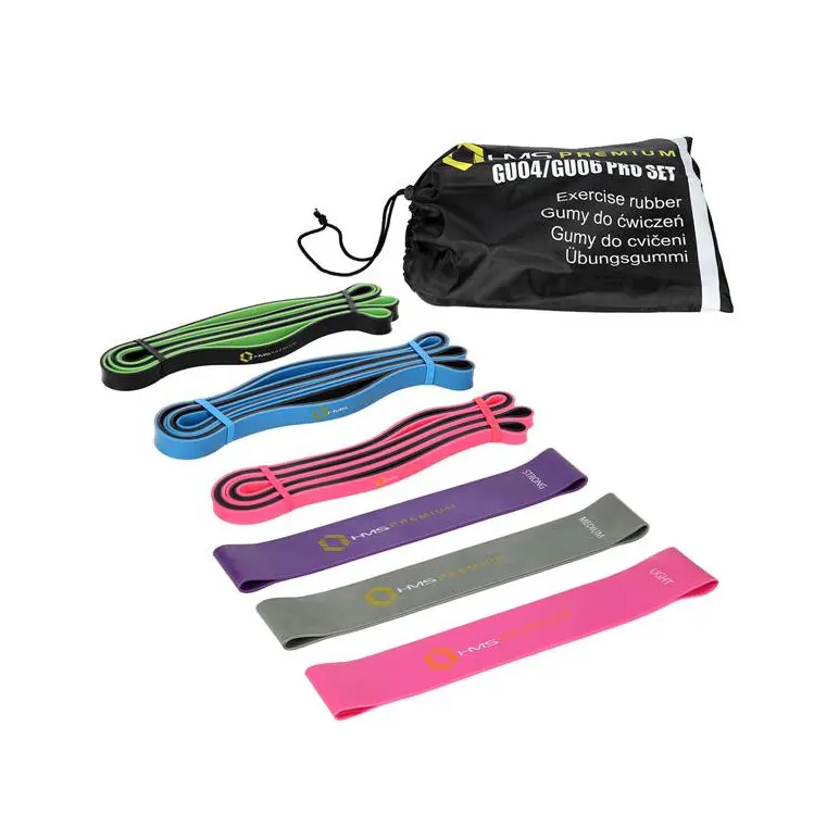 Kit de bandes de résistance x6 pour training en home gym